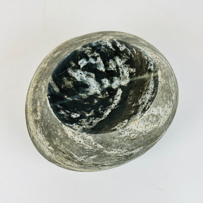 White Splashed Soap Dish - Riverstone