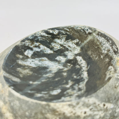 White Splashed Soap Dish - Riverstone