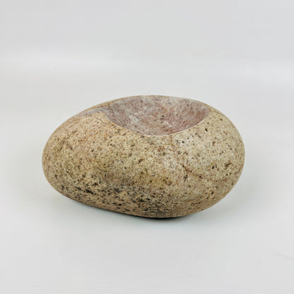 Rose Gold Spotted Ash Tray - River Stone