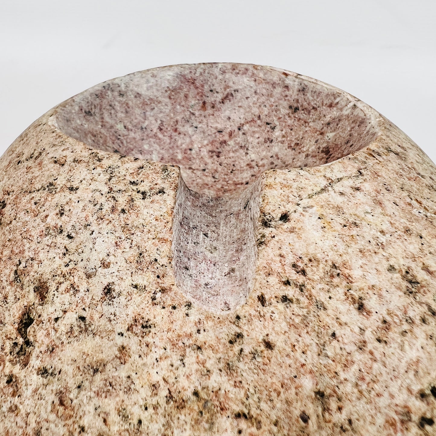 Rose Gold Spotted Ash Tray - River Stone