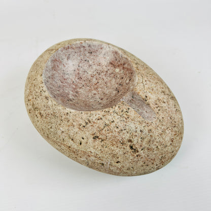 Rose Gold Spotted Ash Tray - River Stone