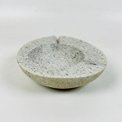 Light Grey Grained Ash Tray - River Stone