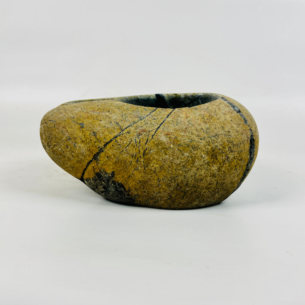 River Stone Deep Green Ash Tray