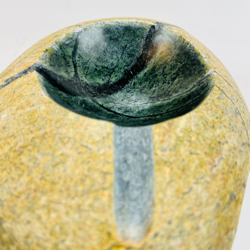 River Stone Deep Green Ash Tray