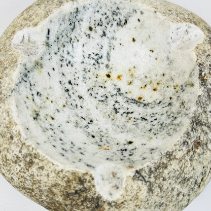 Caramel Dotted Ash Tray - Riverstone
