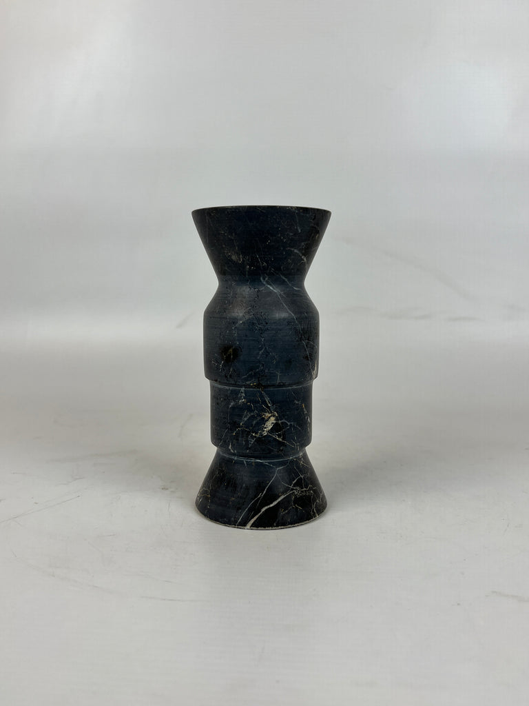 Pawn Marble Black Candle Stand