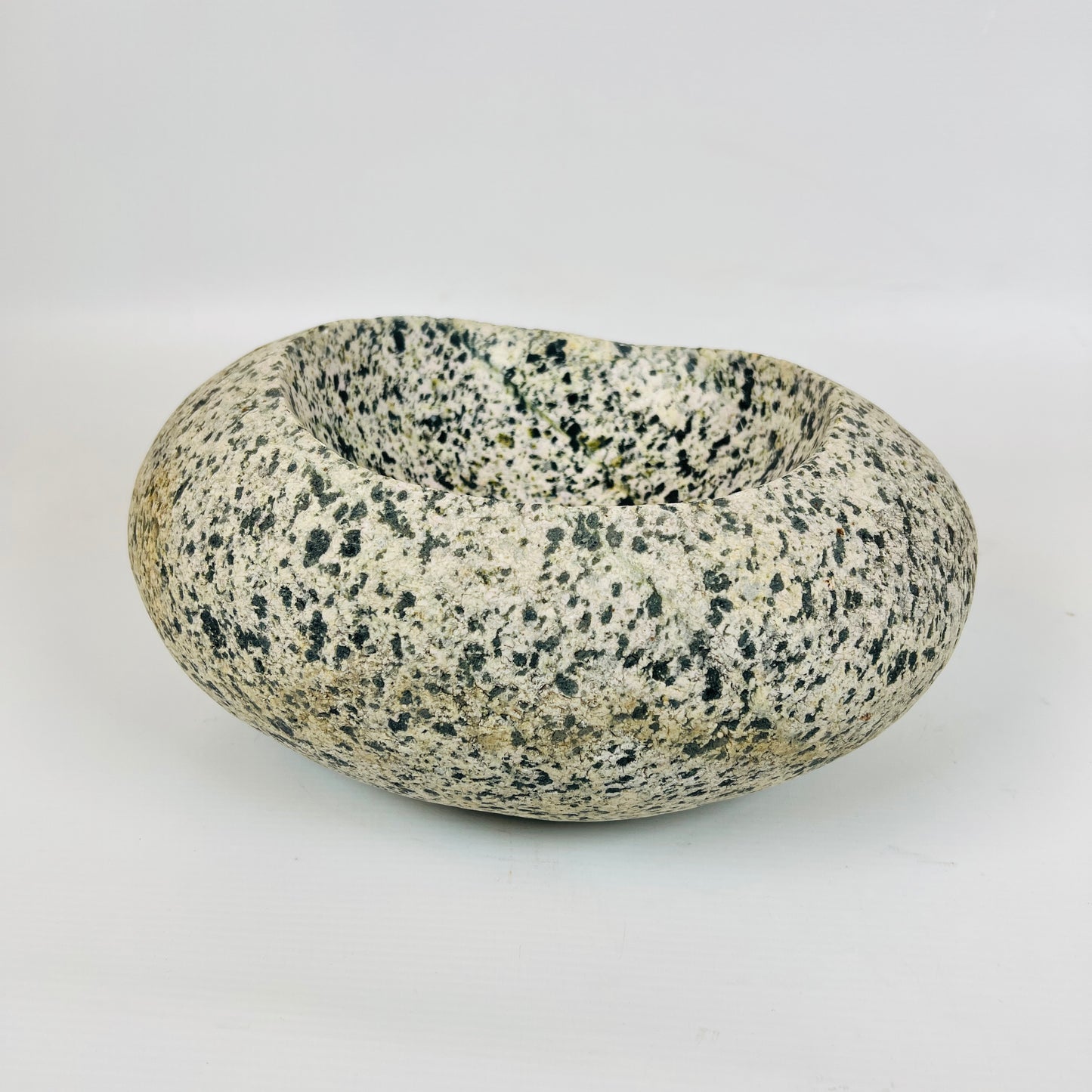 Black Dotted Bowl - Riverstone