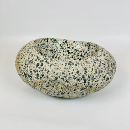 Black Dotted Bowl - Riverstone