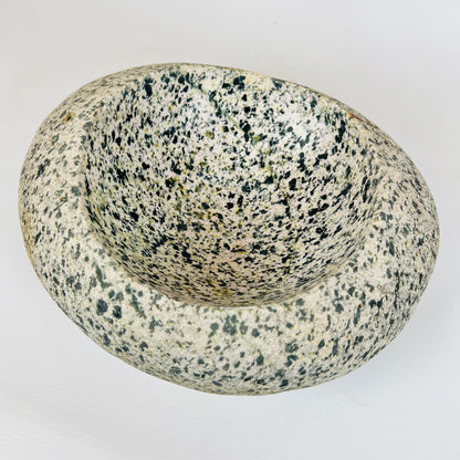 Black Dotted Bowl - Riverstone
