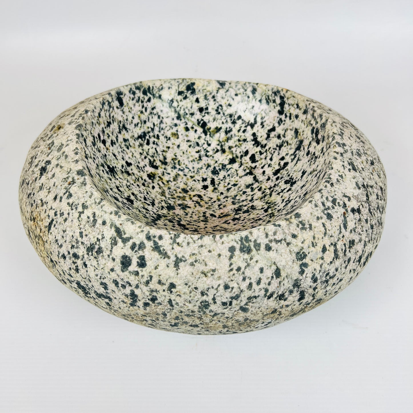 Black Dotted Bowl - Riverstone
