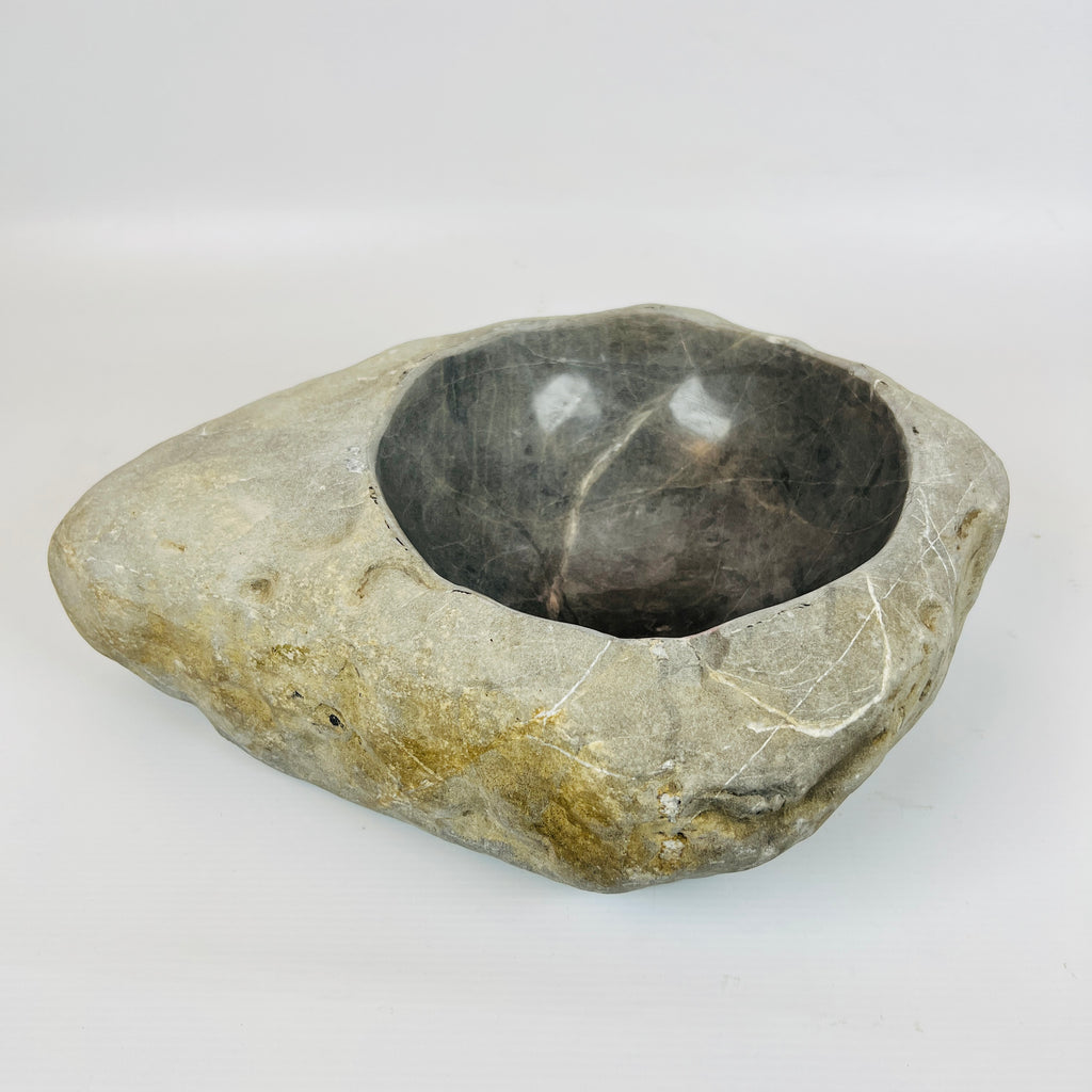 Irregular Deep Grey  Bowl