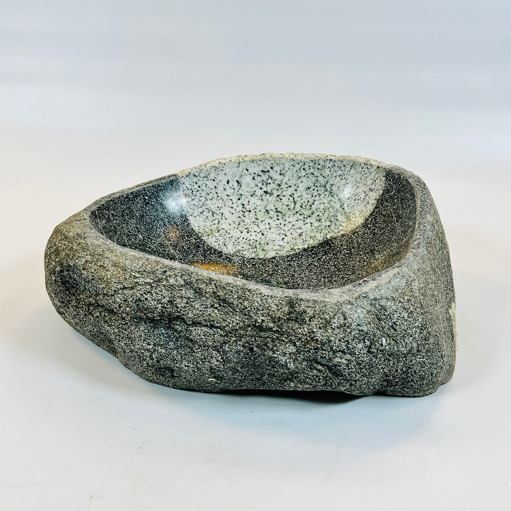 Grey Dipped River Stone Sink