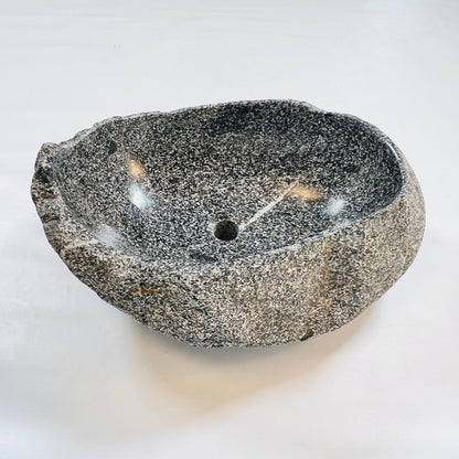 Salt And Pepper Lined Sink - River Stone
