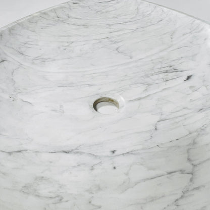 Teardrop Sink - Carrara