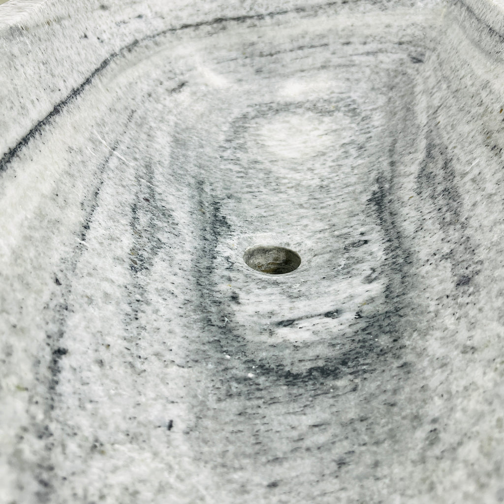 Grey Rippled River Stone Sink