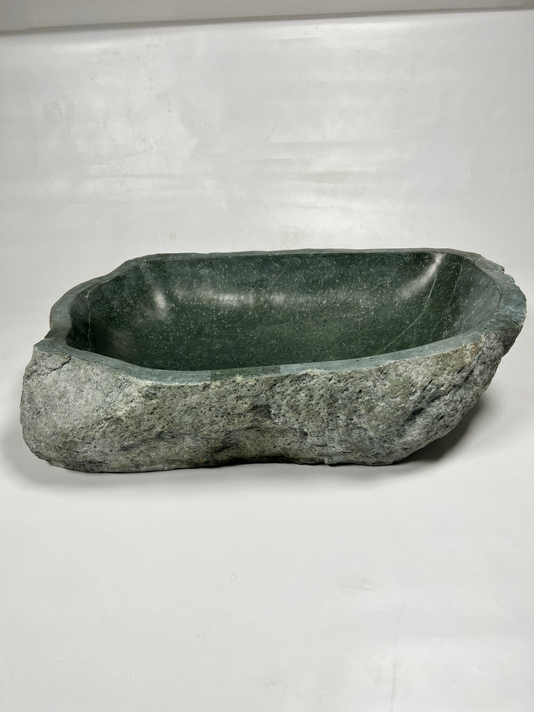 Emerald Green River Stone Sink