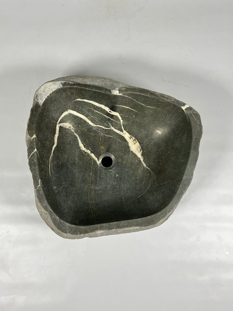 Grey Clawed River Stone Sink