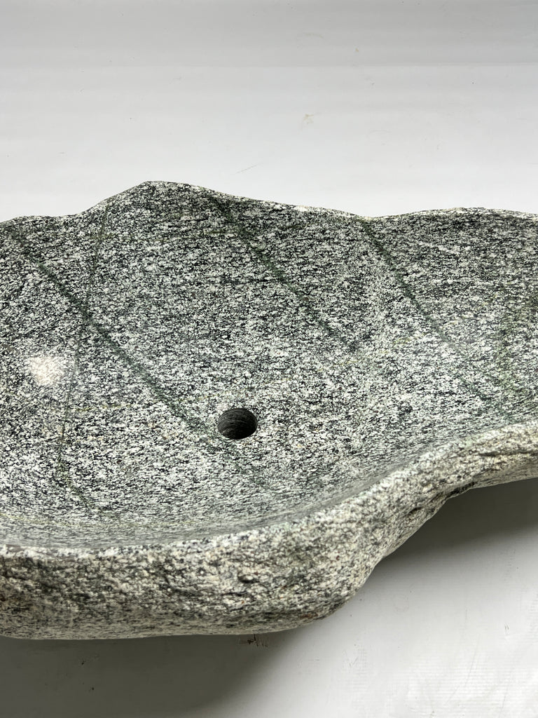 Grey Spotted River Stone Sink