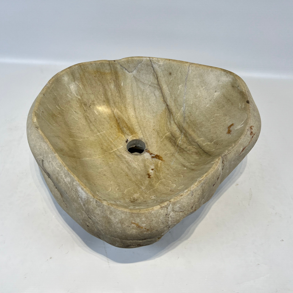 Honey Gold River Stone Sink