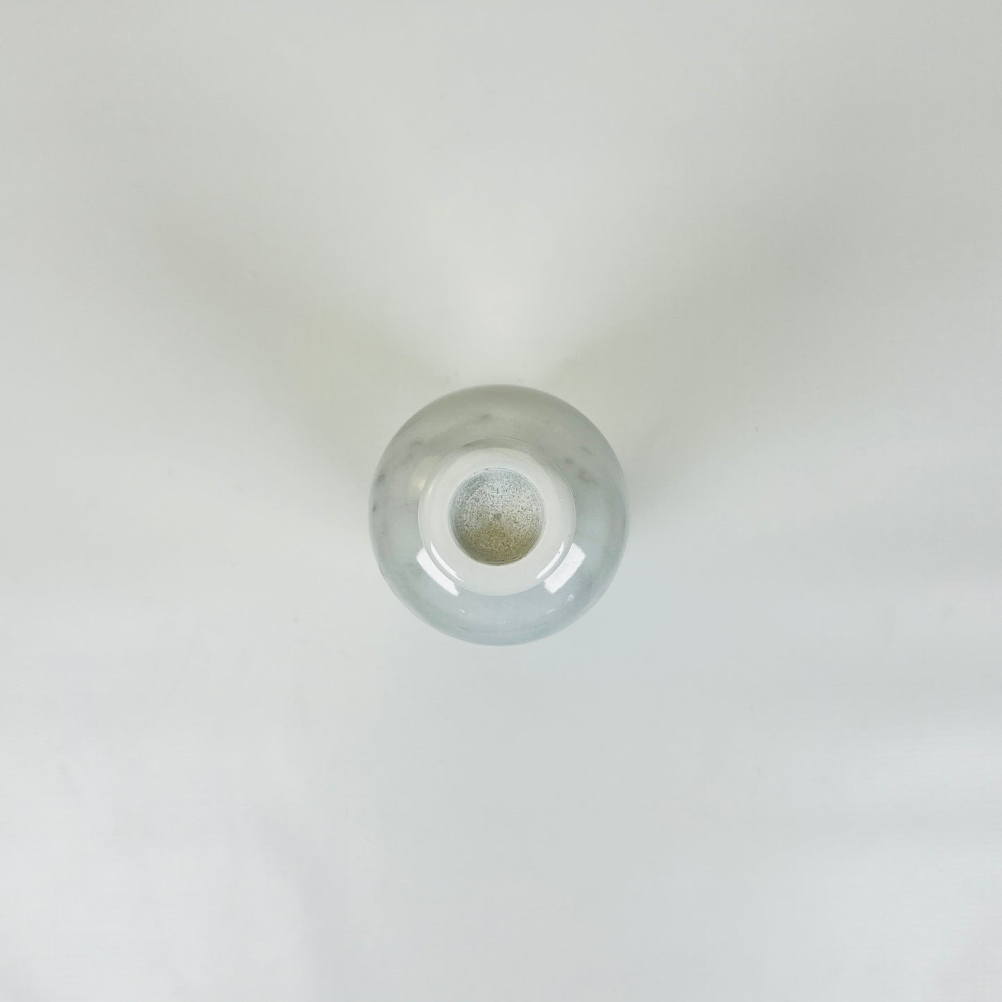 Ringed Ornament Bottle - Gray
