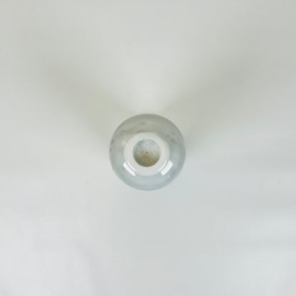 Ringed Ornament Bottle - Gray