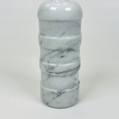 Ringed Ornament Bottle - Gray