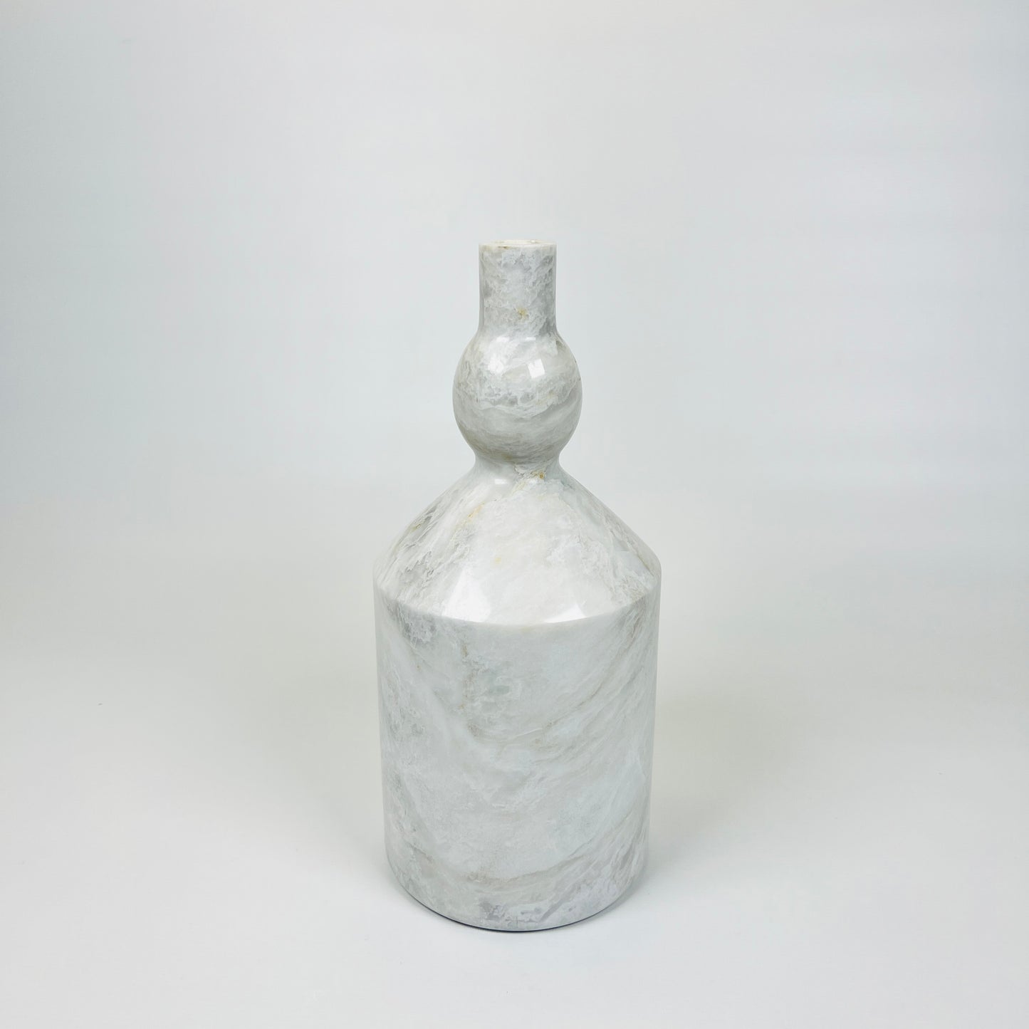 Gourd Ornament Bottle - Gray