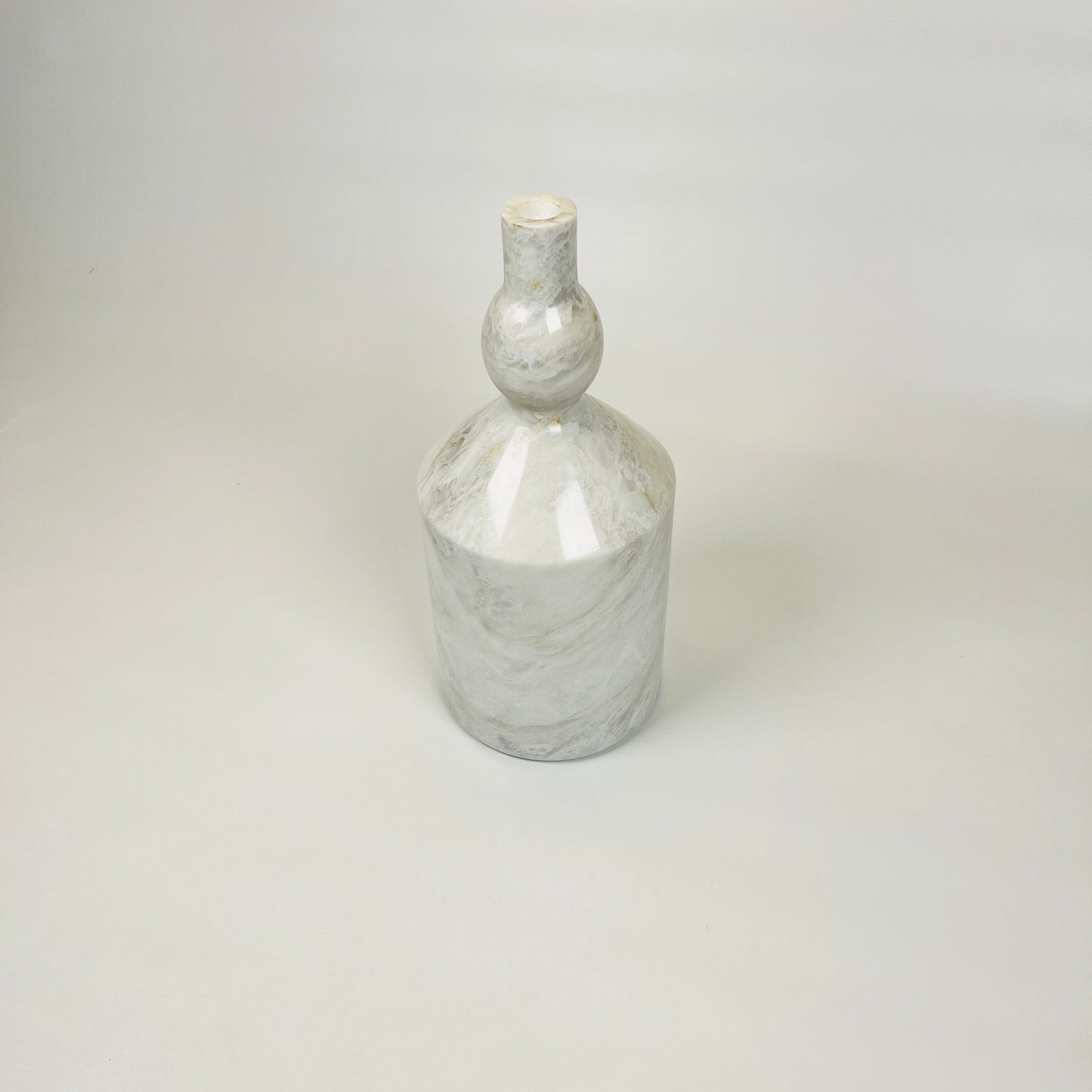 Gourd Ornament Bottle - Gray