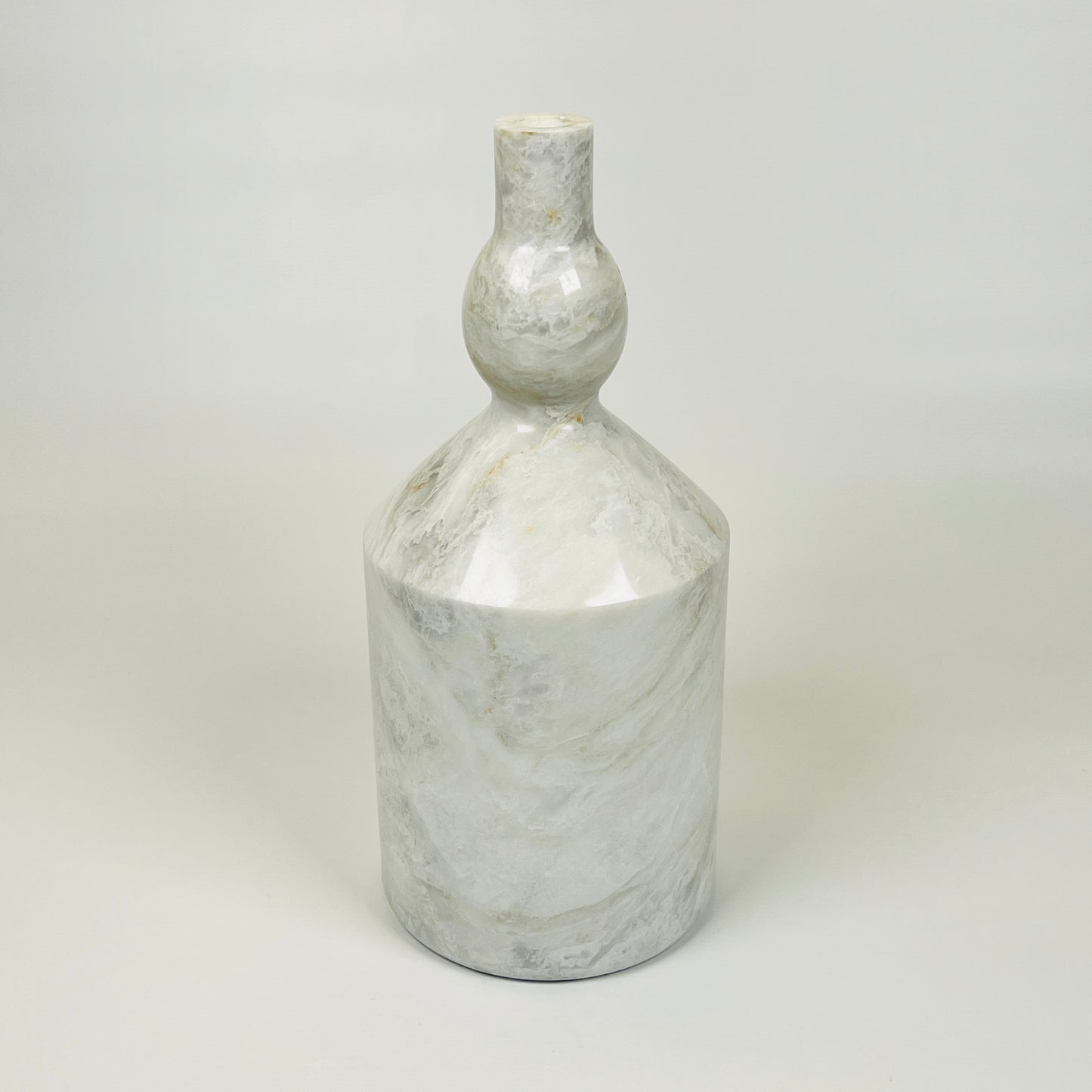 Gourd Ornament Bottle - Gray