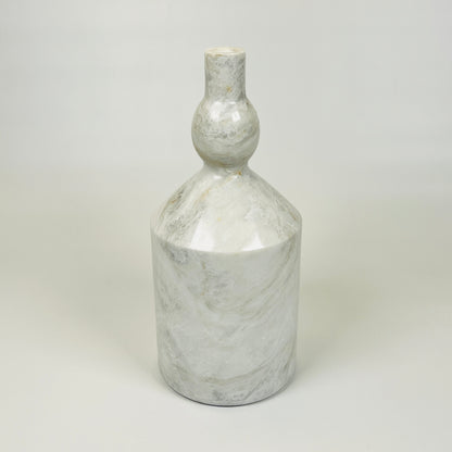 Gourd Ornament Bottle - Gray