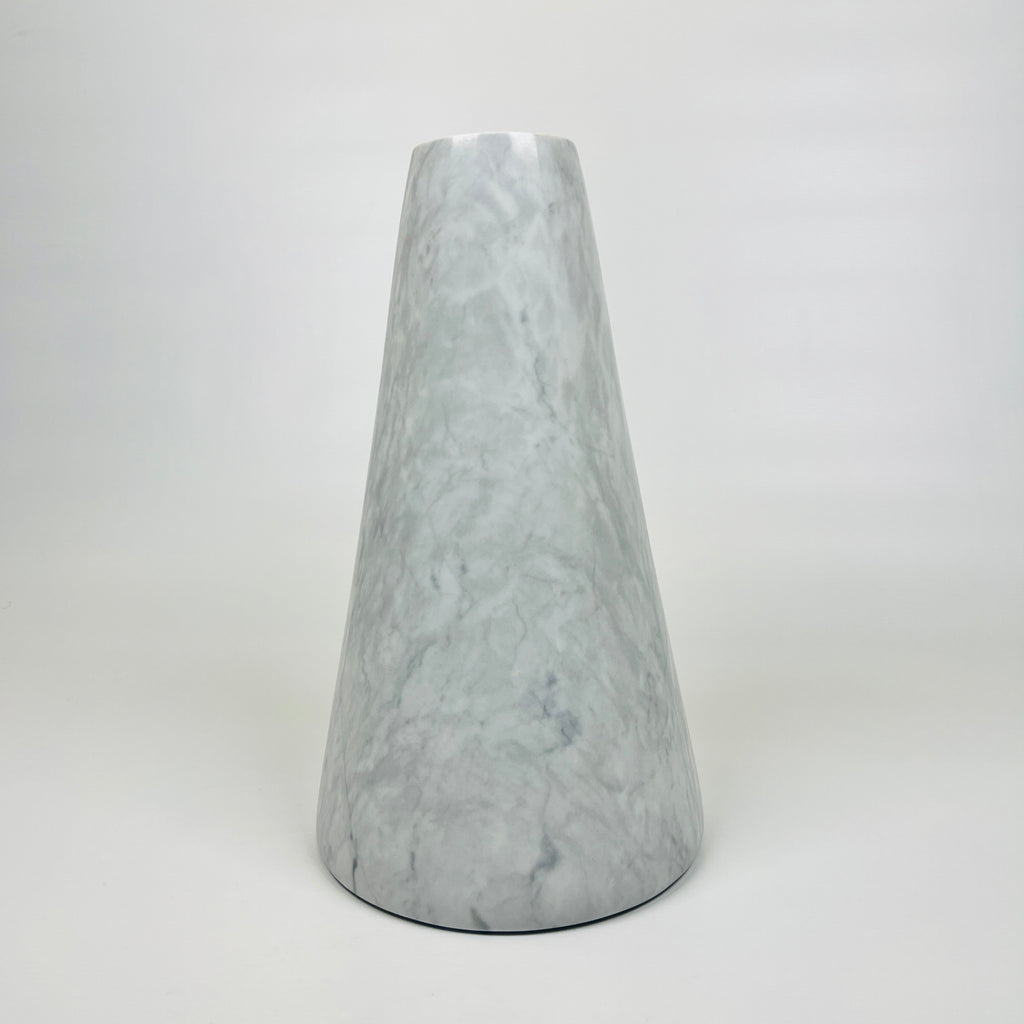 Funnel Grey Veined Vase