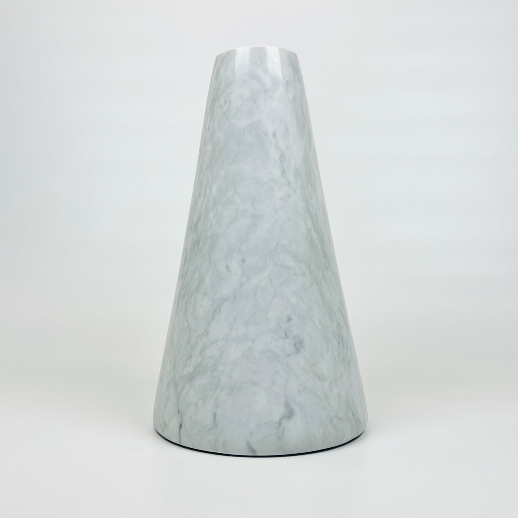 Funnel Grey Veined Vase