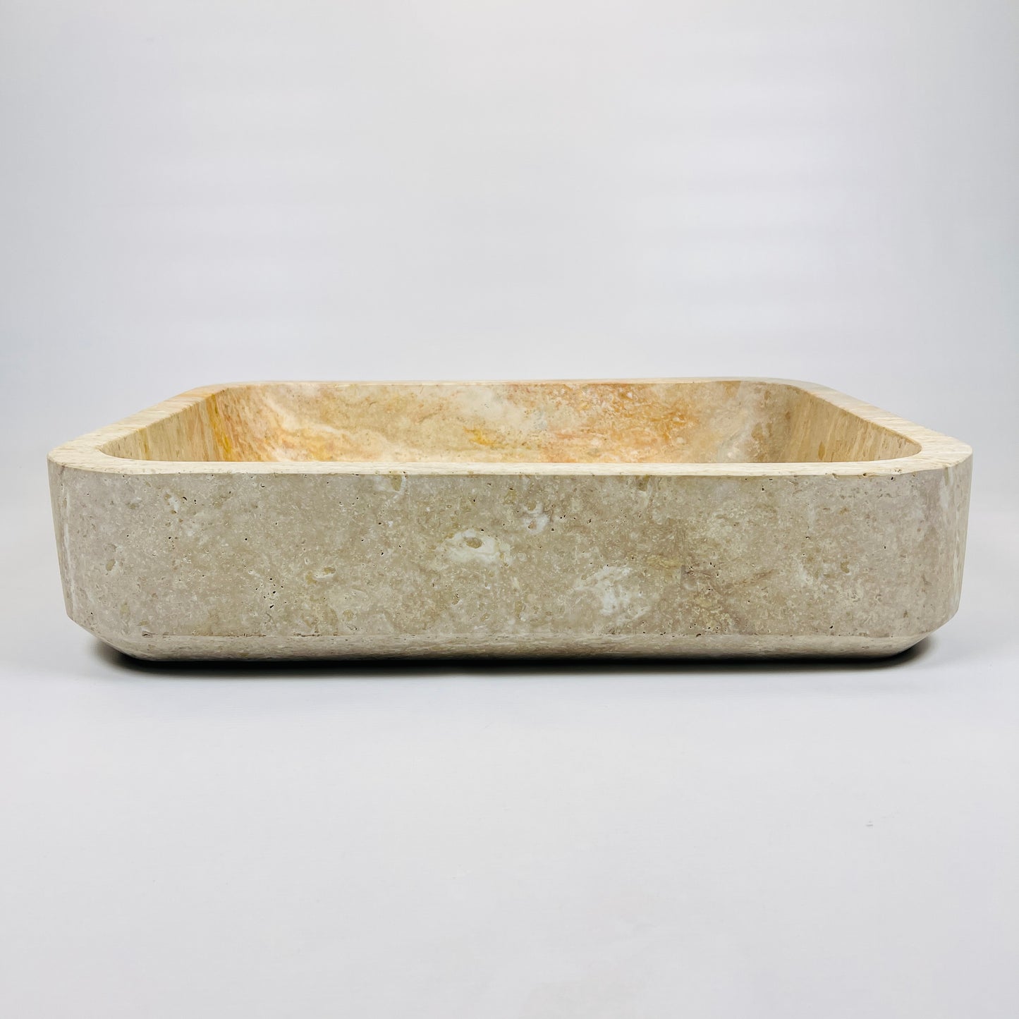Rounded Rectangle Sink - Beige