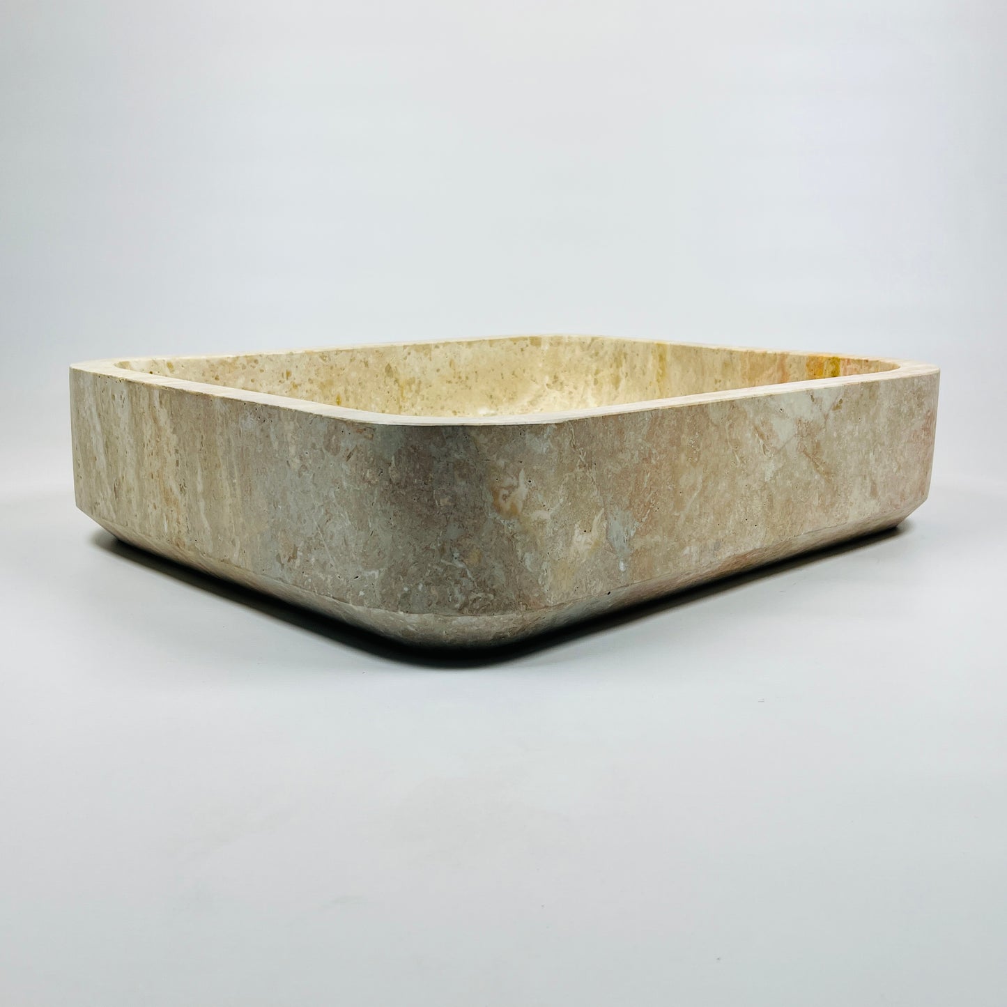 Rounded Rectangle Sink - Beige