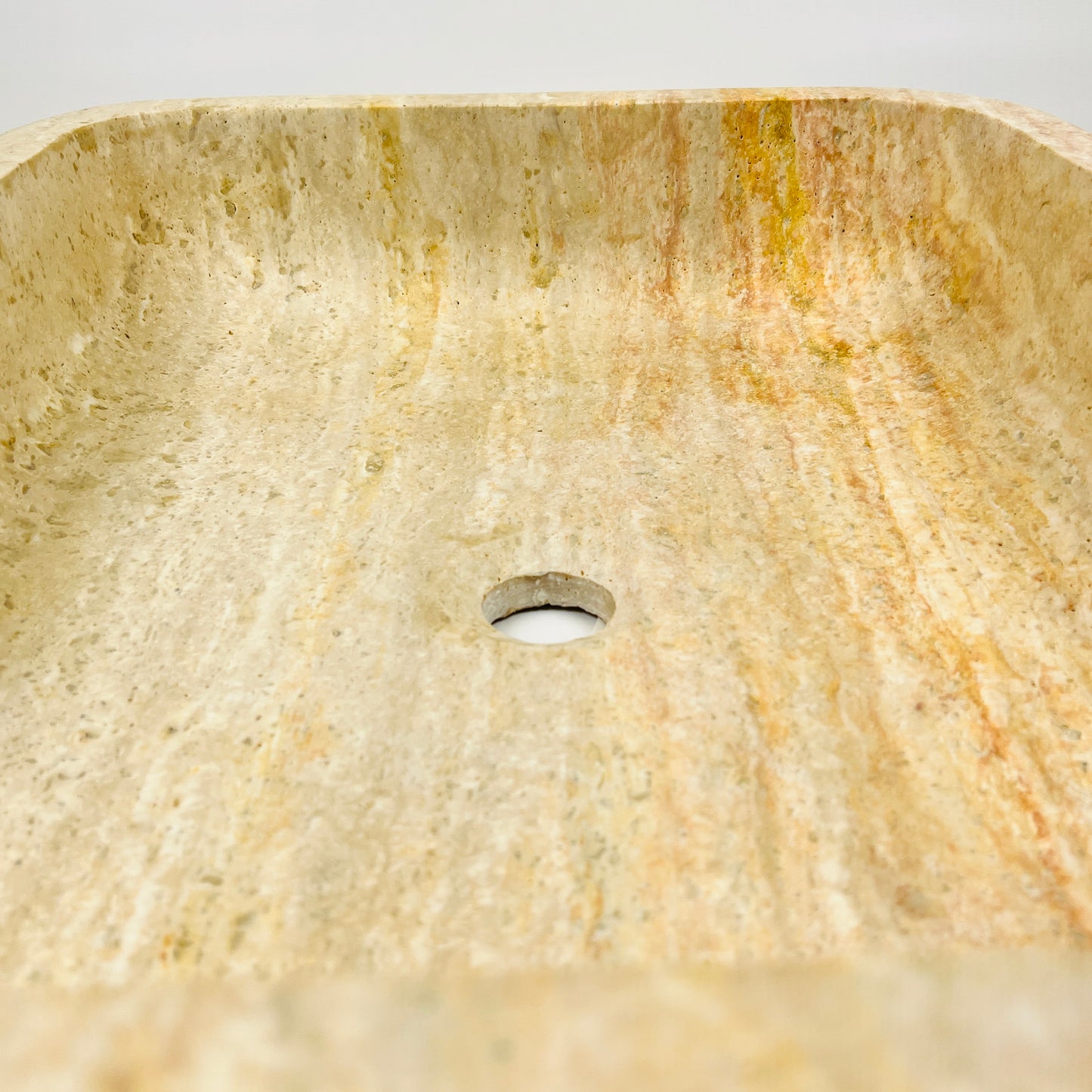 Rounded Rectangle Sink - Beige