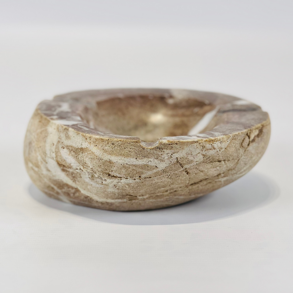 River Stone Champagne Ash Tray