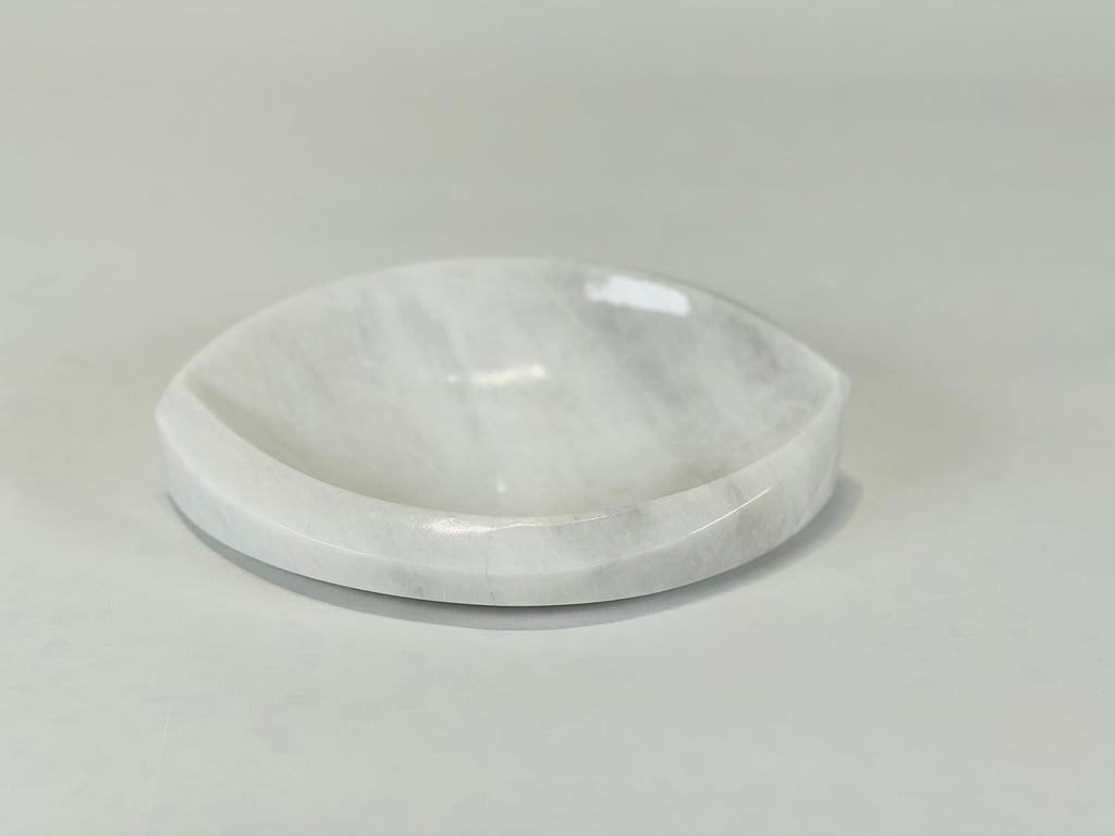 Eye Shaped Grey Soap Dish