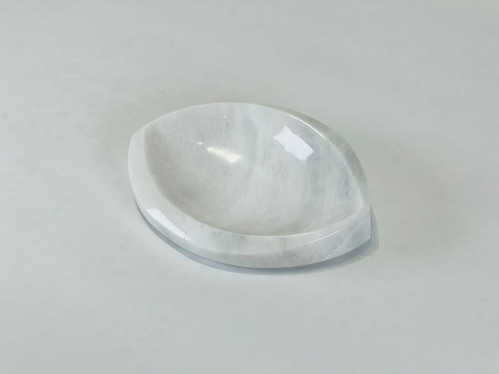 Eye Shaped Grey Soap Dish