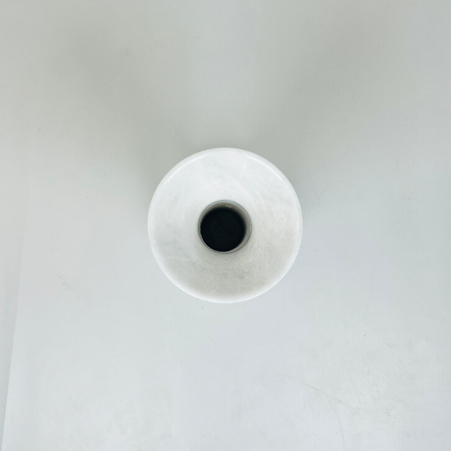 Ribbed Vase - Gray