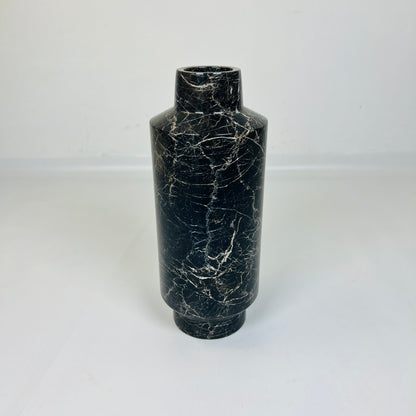 Cylindrical Vase - Black