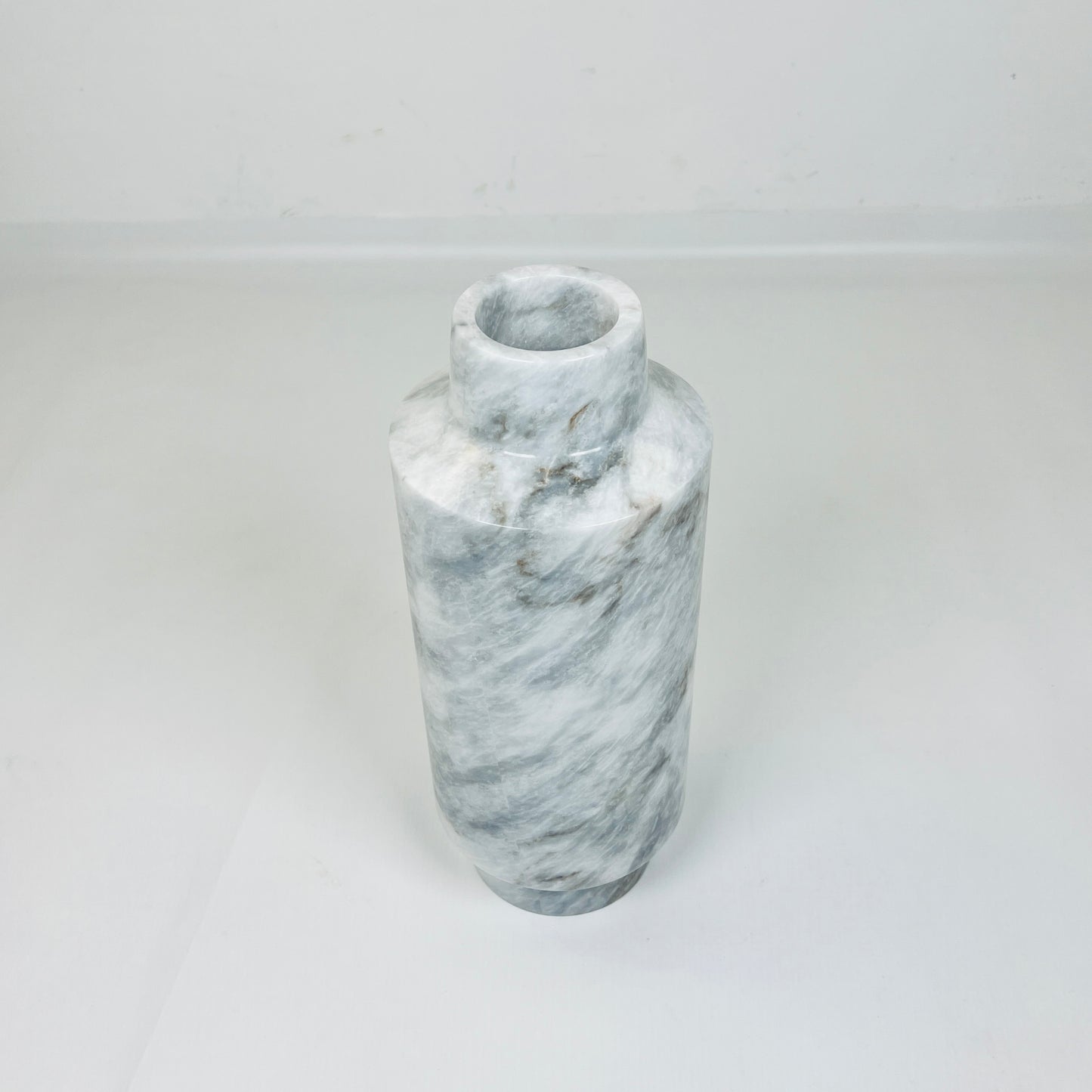 Cylindrical Vase - Gray