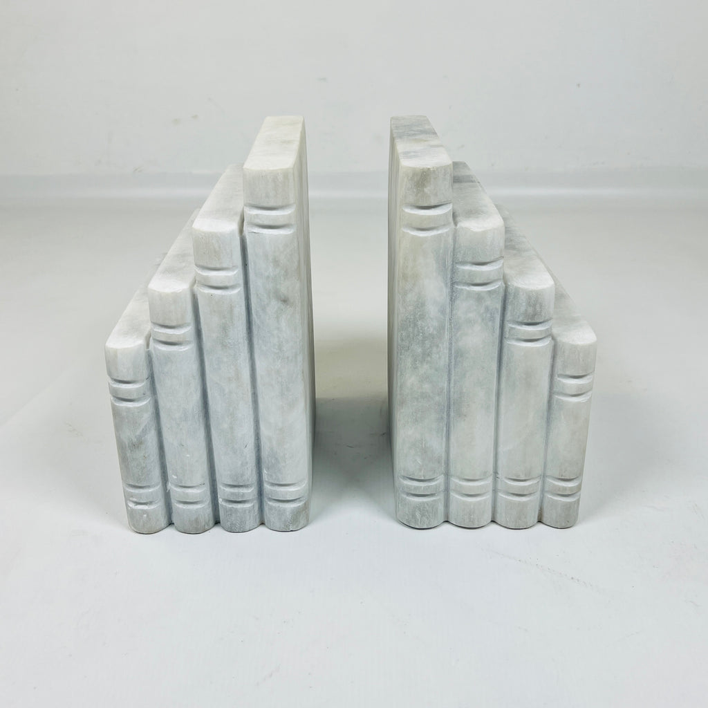 Handmade Marble Bookend Pair