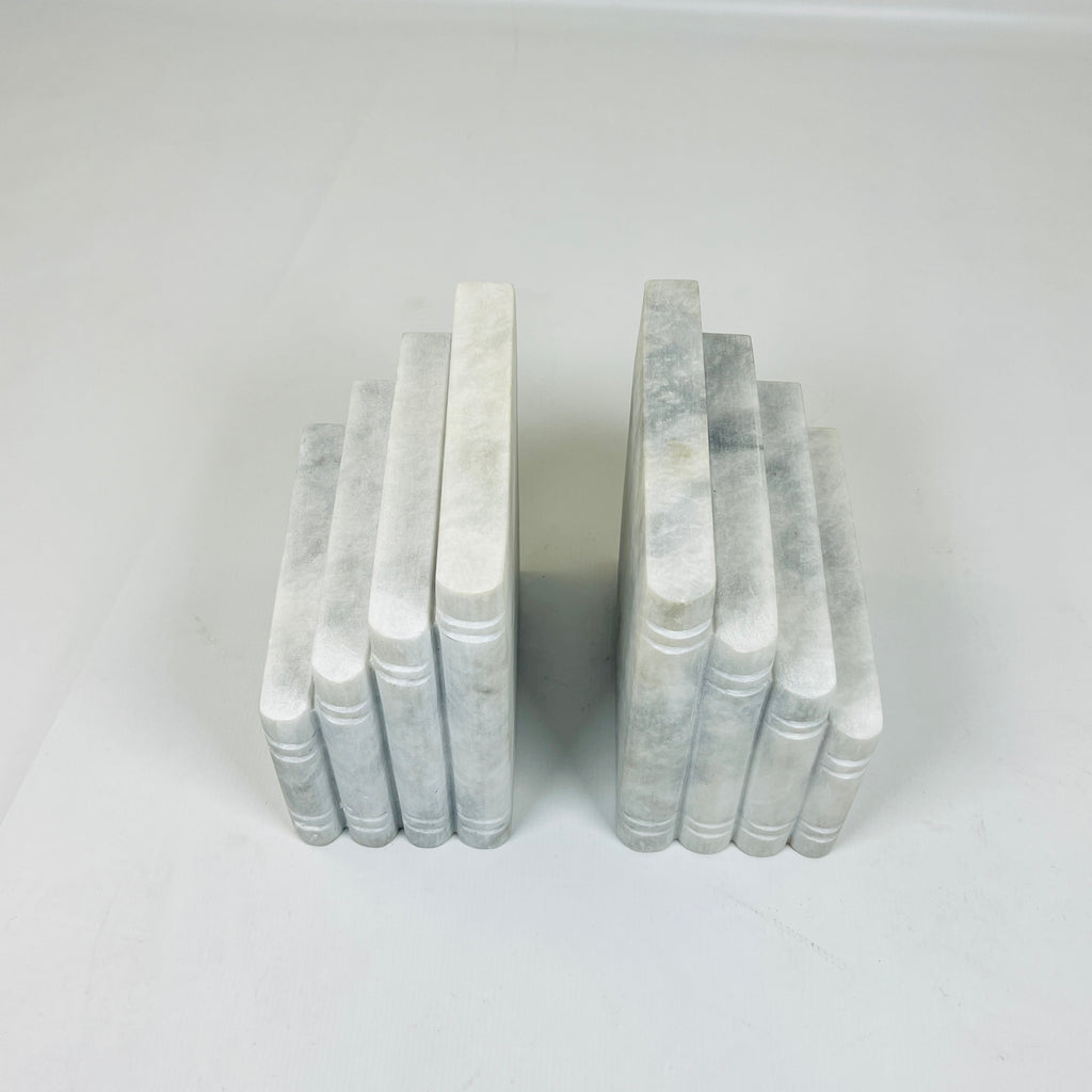 Handmade Marble Bookend Pair