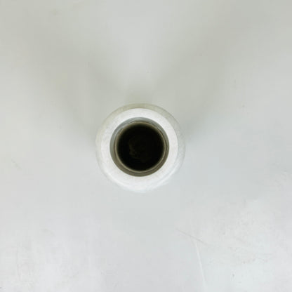 Ringed Marble Vase - Gray