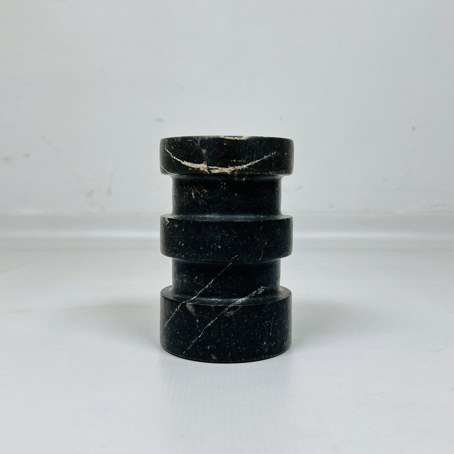 Triple Band Candle Stand - Black