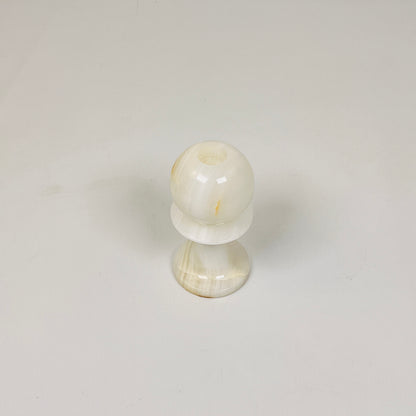 Pawn Candle Stand  - Onyx
