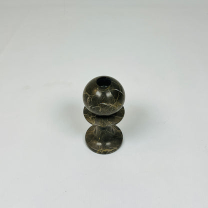Pawn Candle Stand - Brown