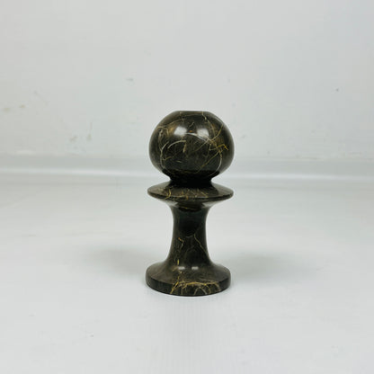 Pawn Candle Stand - Brown