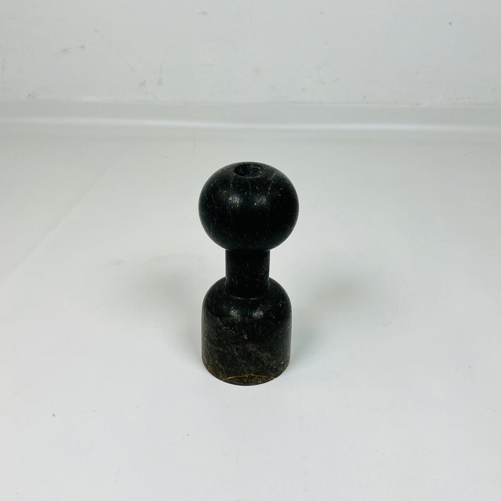 Dumbbell Black Candle Stand