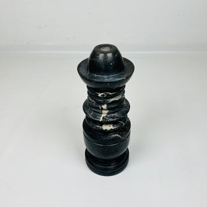 Cairn Candle Stand - Black